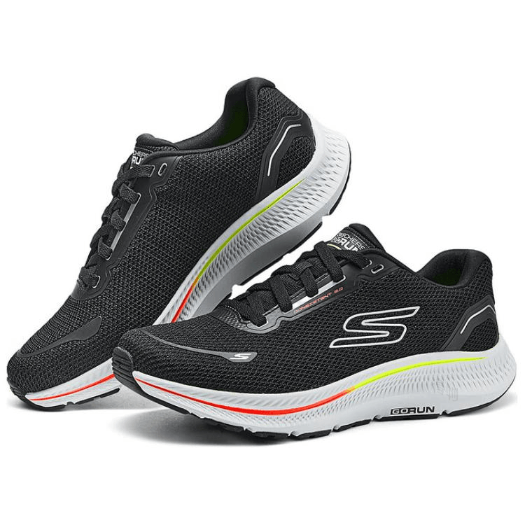 Skechers Training Shoes Black White — фото 7