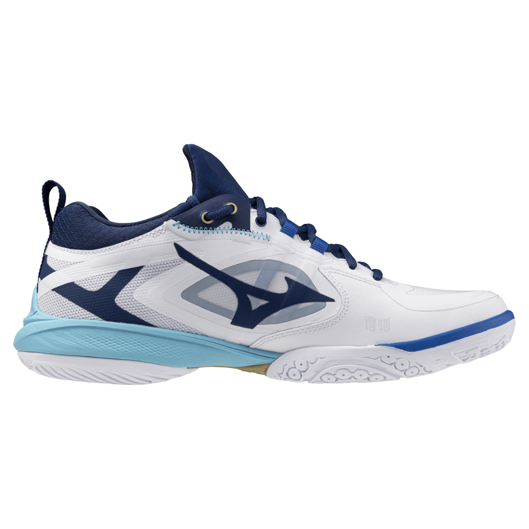 Mizuno Wave Claw NEO 3 Blue White — фото 1