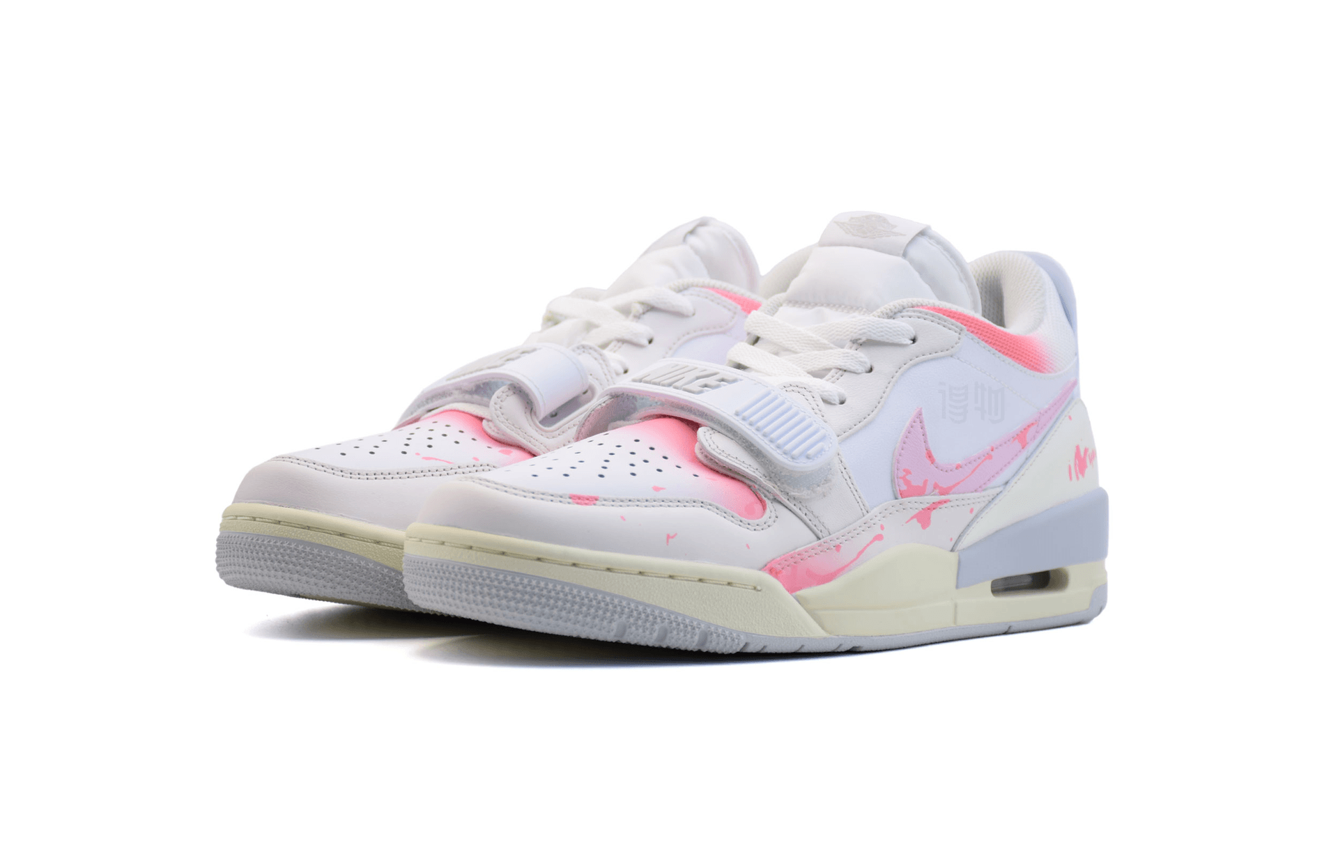 Jordan Legacy 312 Low White Pink — фото 9
