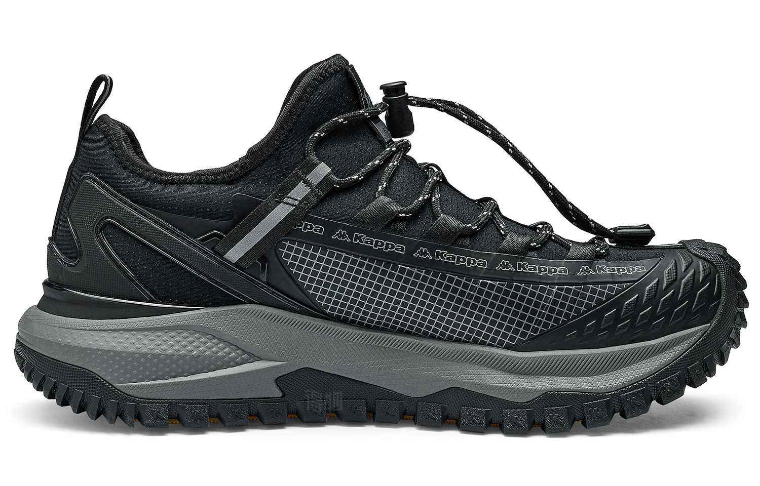 Kappa Running Shoes Black Grey — фото 7