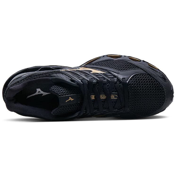 Mizuno Wave Prophecy 13S Black Yellow — фото 7