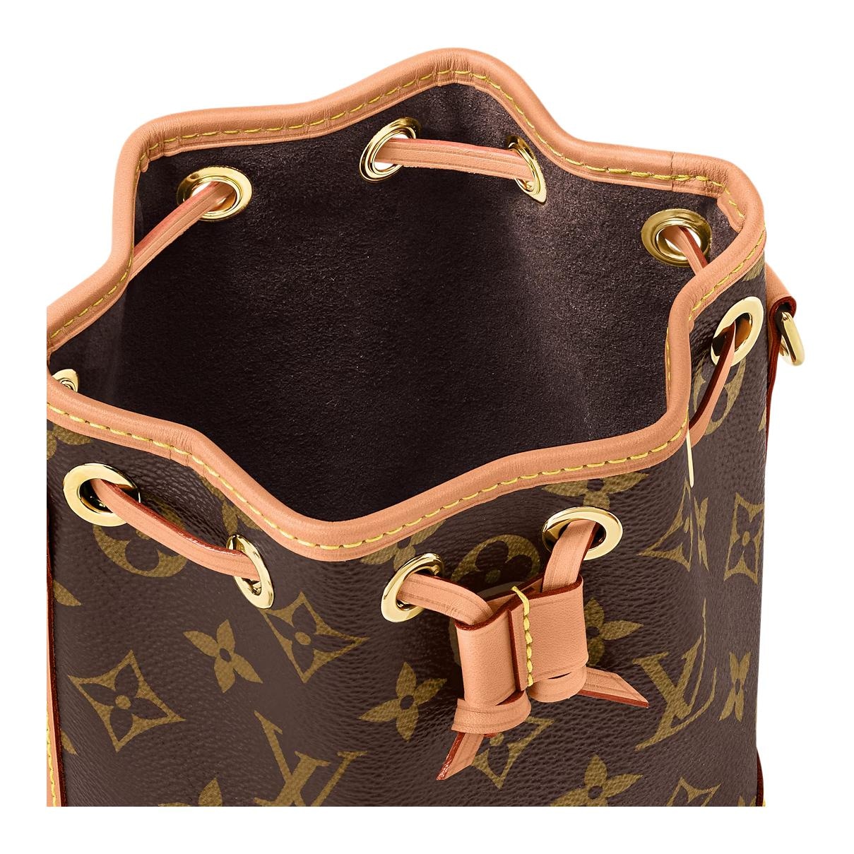 Louis Vuitton Noe Mini Brown Monogram — фото 6