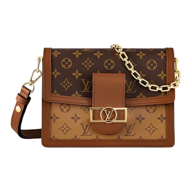 Сумки Louis Vuitton Dauphine MM Brown
