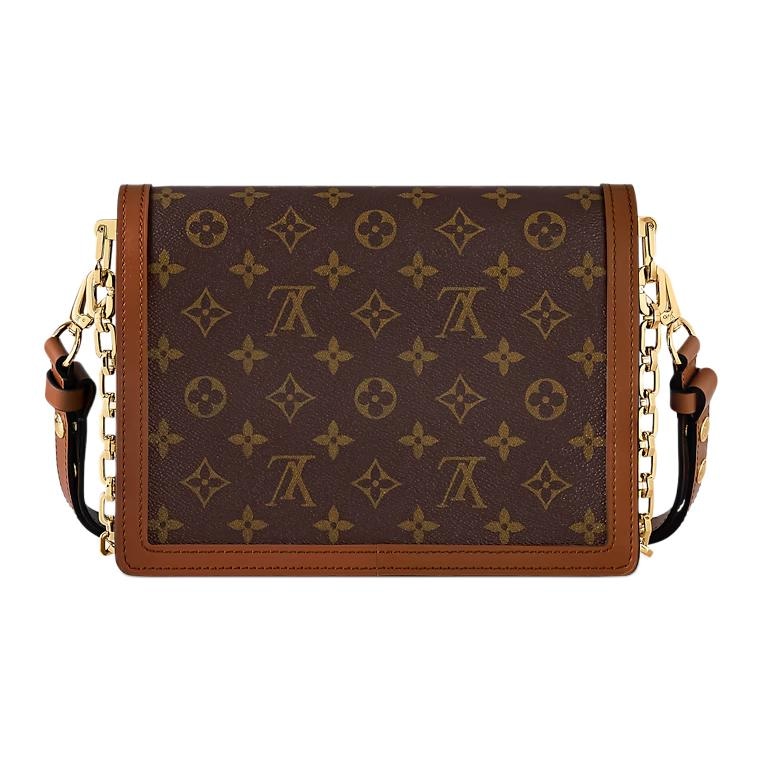 Louis Vuitton Dauphine MM Brown — фото 2