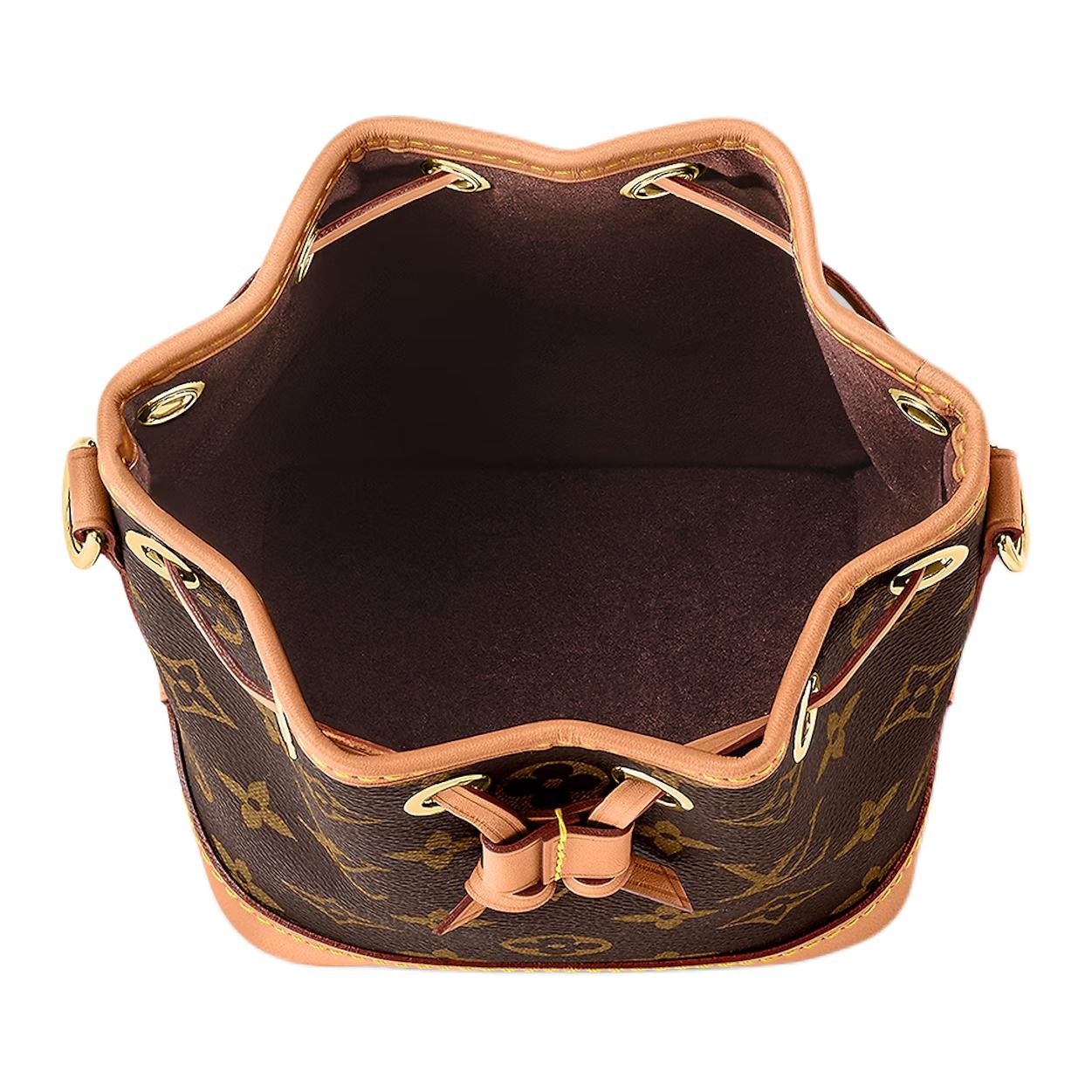 Louis Vuitton Noe Mini Brown Monogram — фото 4