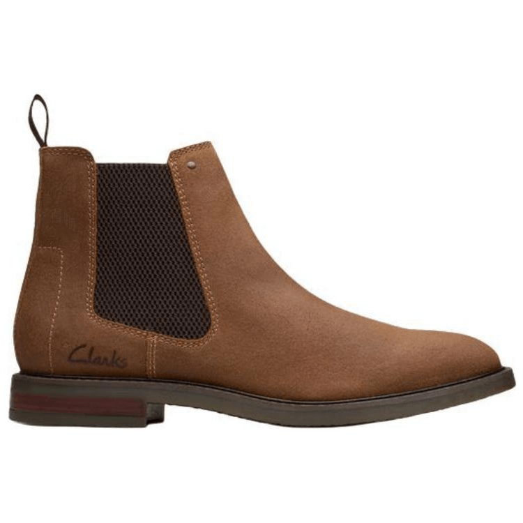 Clarks Chelsea Boots Light Brown — фото 6
