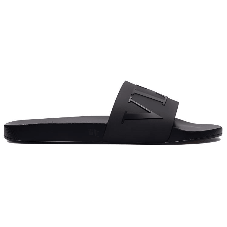 Valentino Slide Sandals Black — фото 6