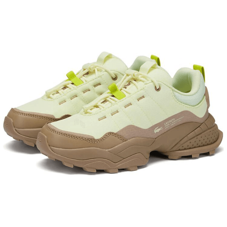 Lacoste Dad Sneakers Yellow/Light Brown — фото 7