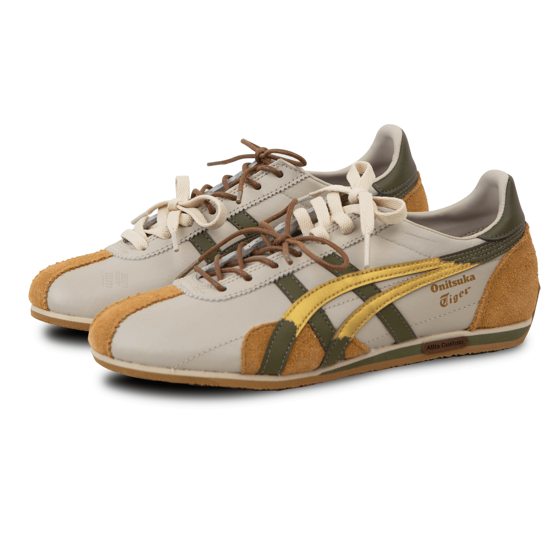 Onitsuka Tiger Runspark Beige Brown — фото 9