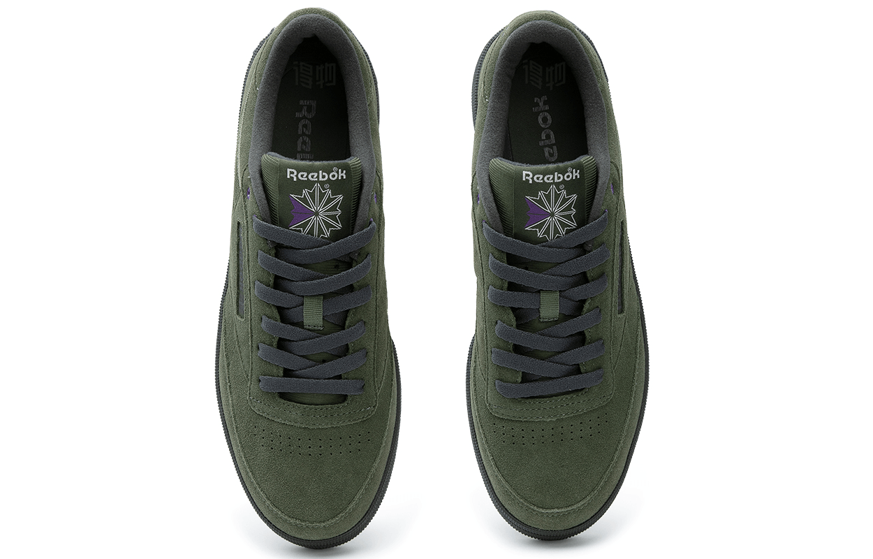 Reebok Club C 85 W+ Green — фото 10