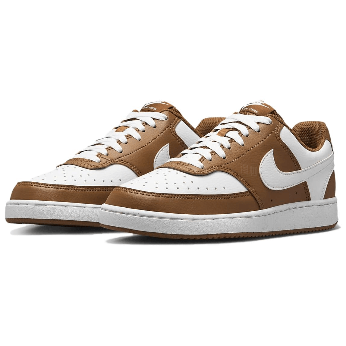 Nike Court Vision Low Next Nature Brown — фото 8