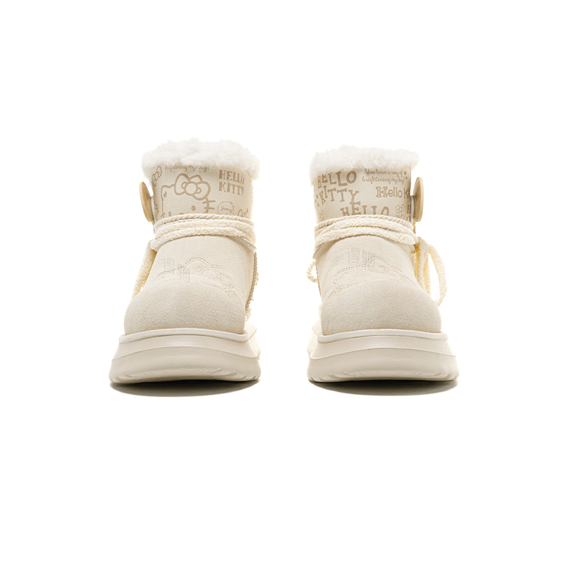 Old Order Sanrio x OLD ORDER Snow Boots Cream — фото 7