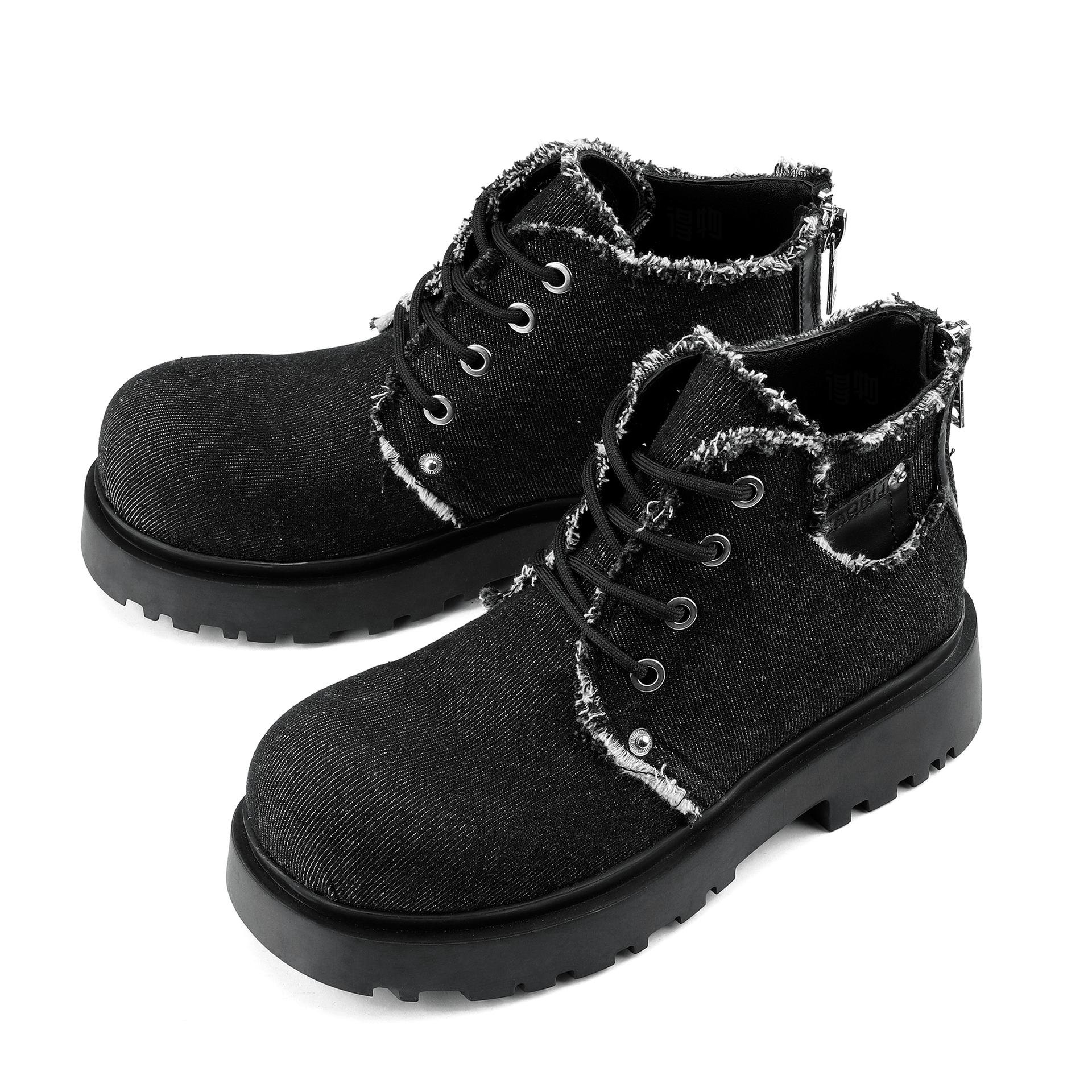 Hanqiaoriji Rebirth Series Black Martin Boots — фото 8