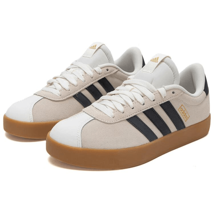 Adidas VL Court 3.0 White Brown — фото 8