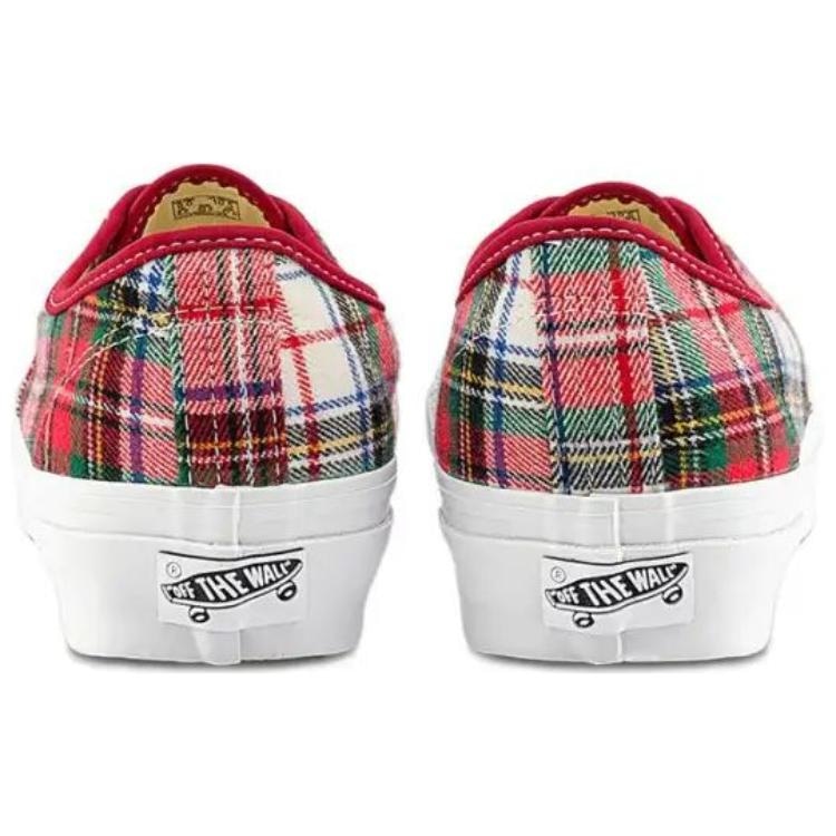 Vans Authentic Premium Red White — фото 6