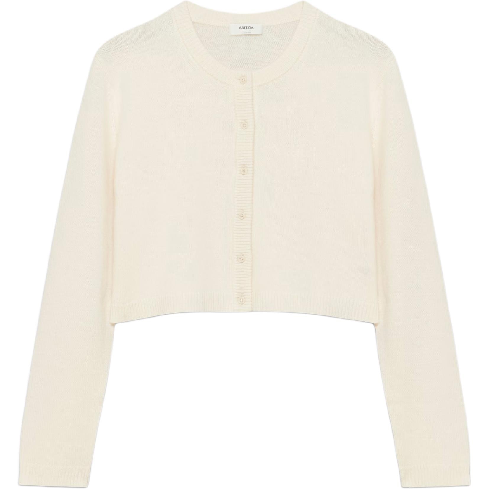 ARITZIA Cashmere Relaxed Crew Cardigan