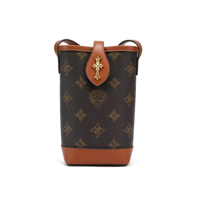 Ed Hardy Phone Bag Coffee