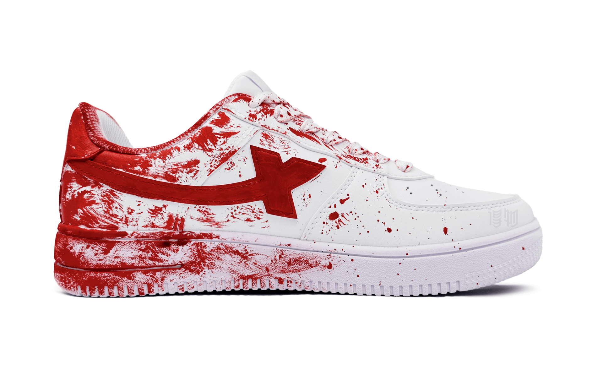 特步 Xtep Air Force 1 Red White — фото 7