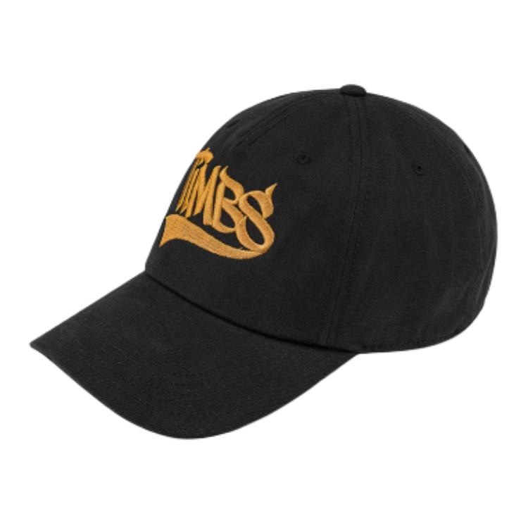 Timberland Logo Cotton Cap Black