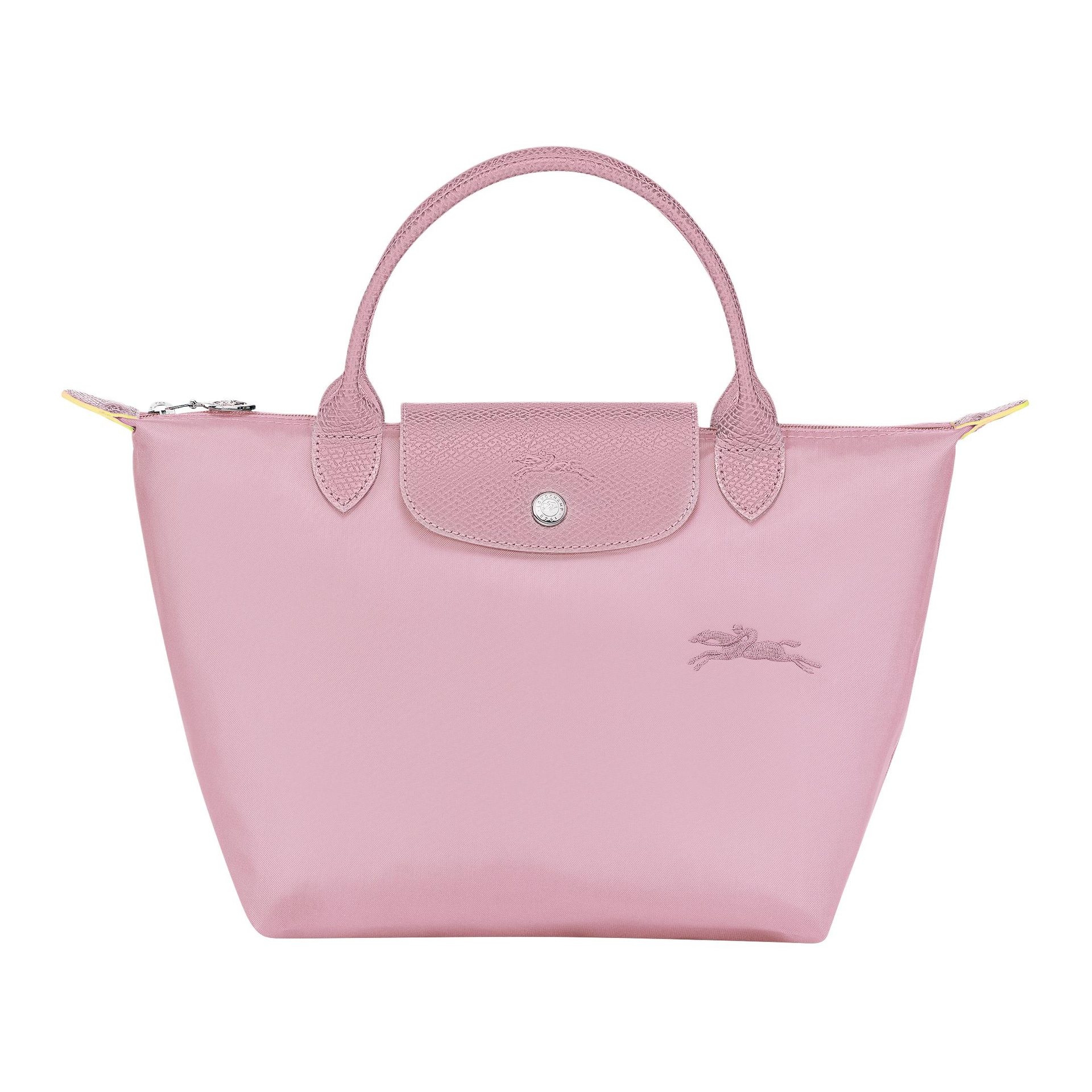 Longchamp Le Pliage Green Pink