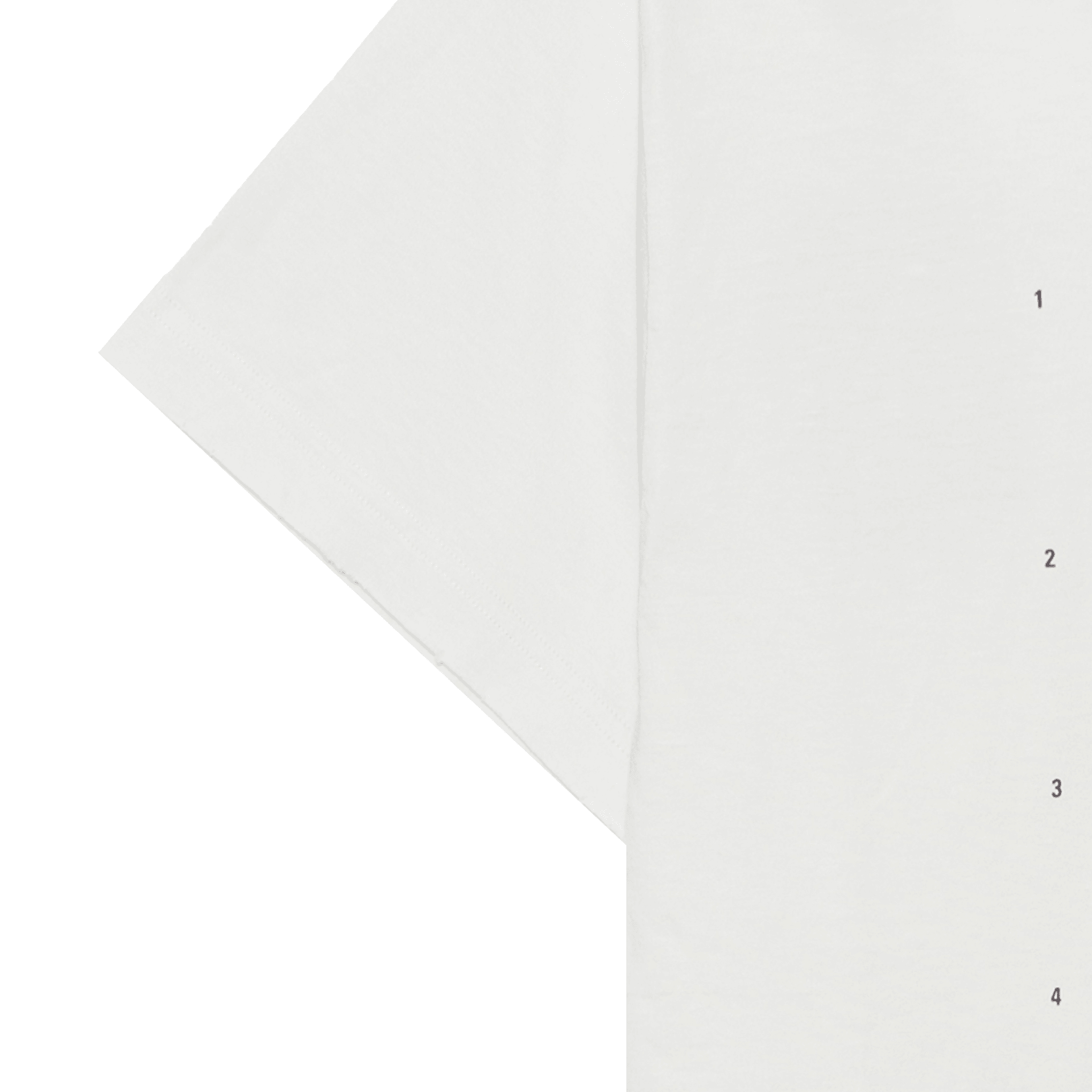 Balenciaga Letter Print T-Shirt White — фото 5