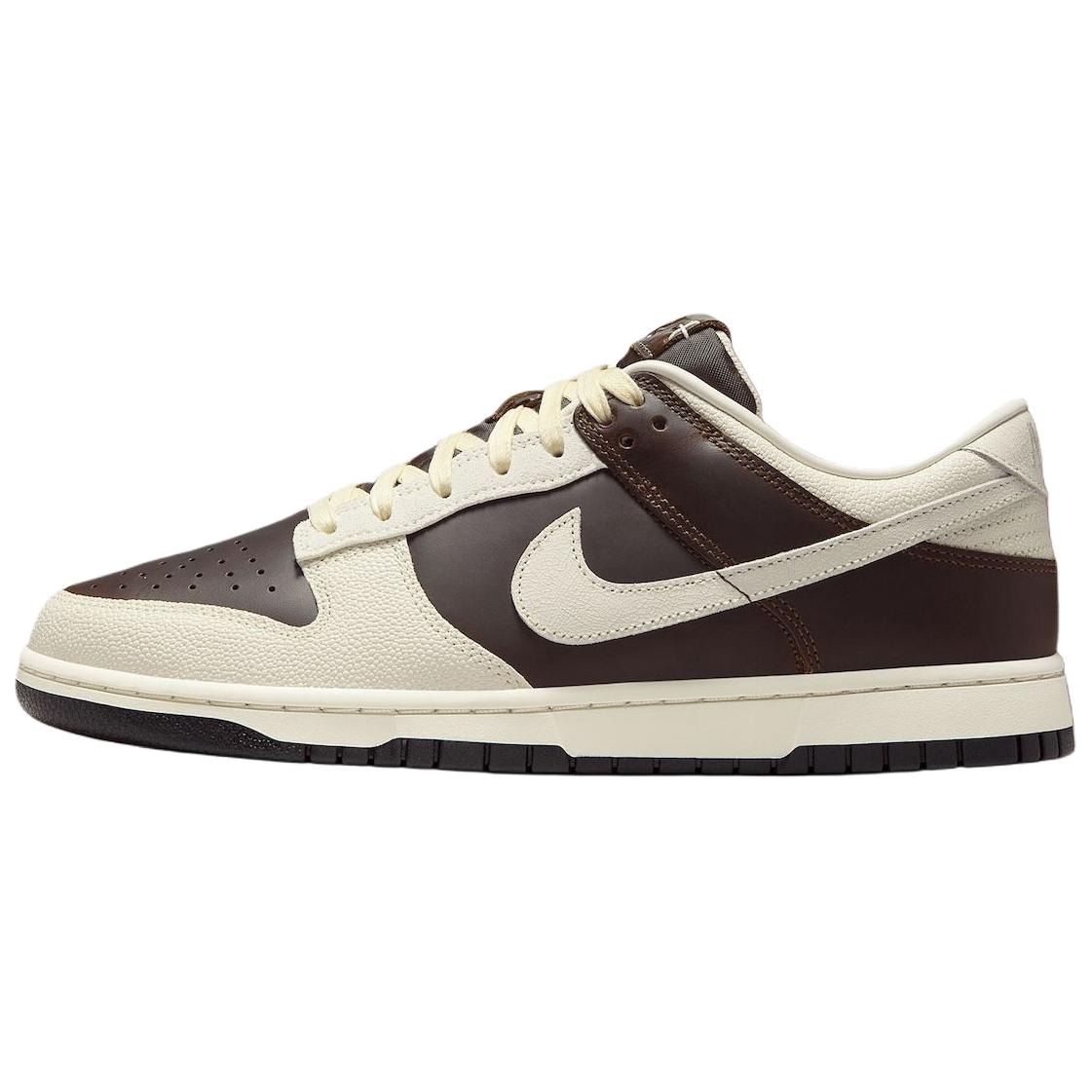 Nike Dunk Low Brown White — фото 6