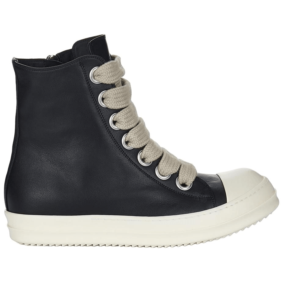 Rick Owens High Top Sneakers Black — фото 6