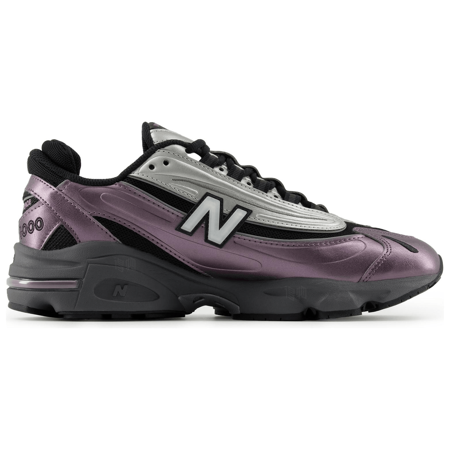 New Balance 1000 Black Purple — фото 8