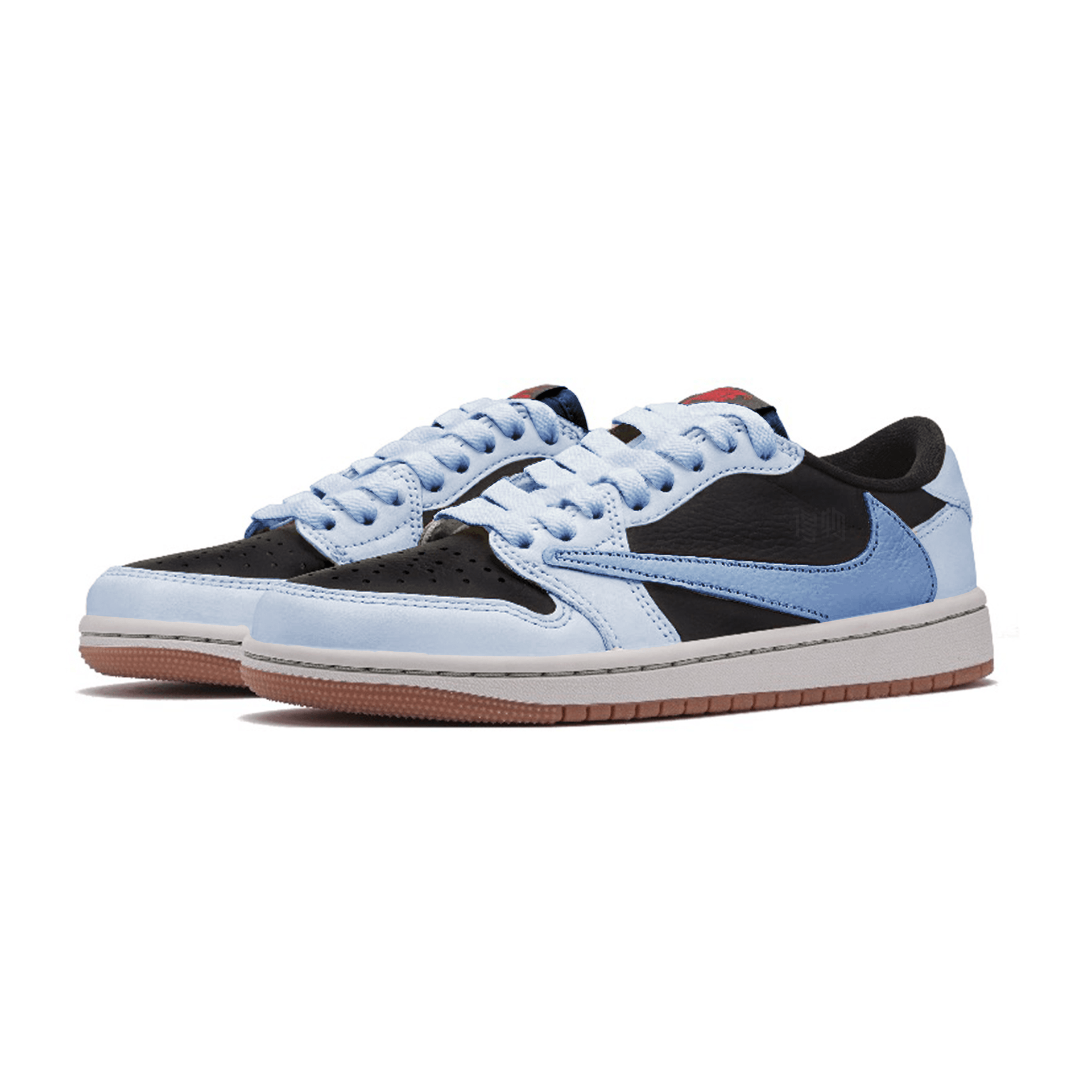 Jordan Travis Scott x Air Jordan 1 Low "Blue Black" — фото 8