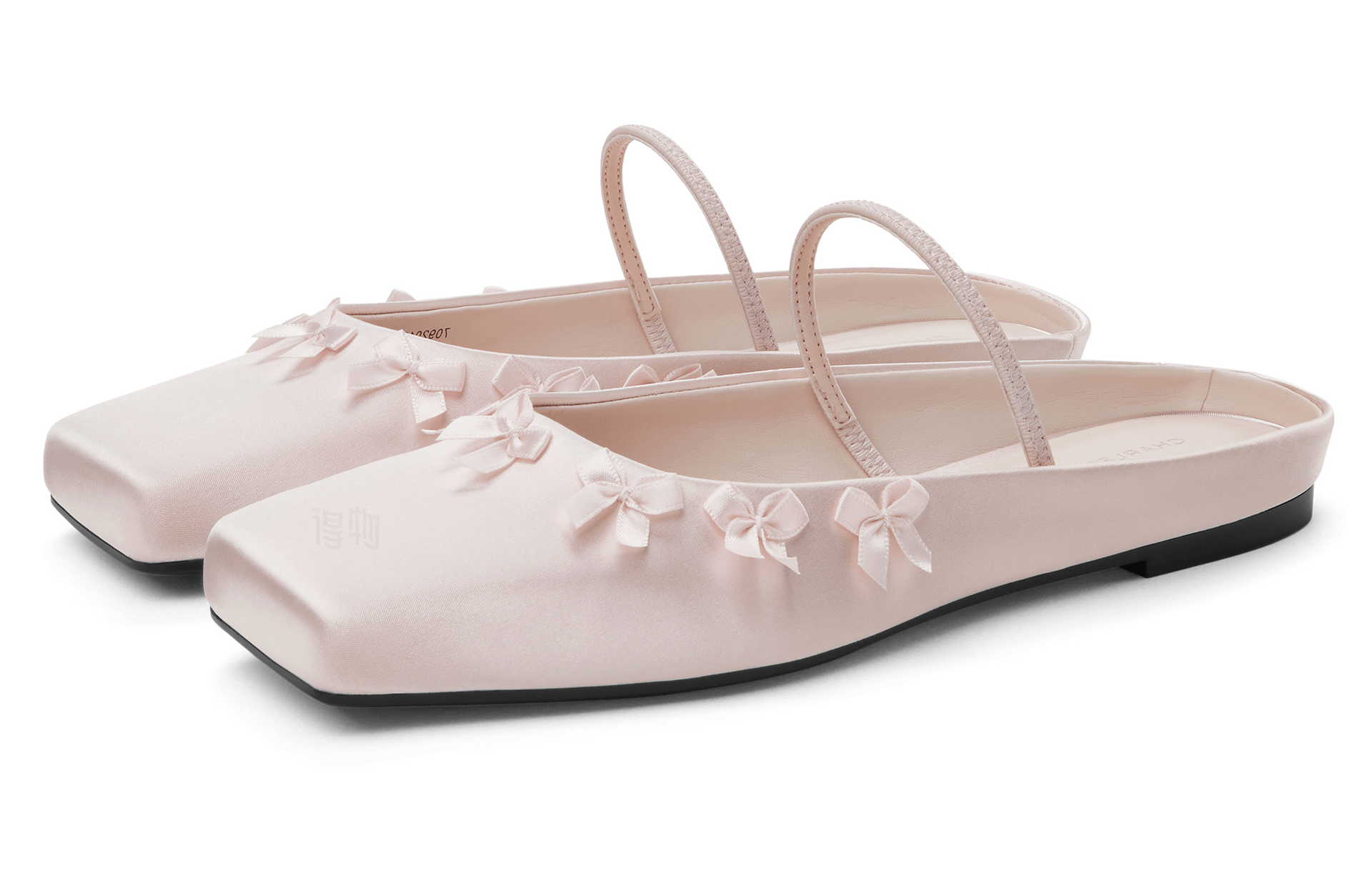 Charles&Keith Charles & Keith Ballet Mules Light Red — фото 7