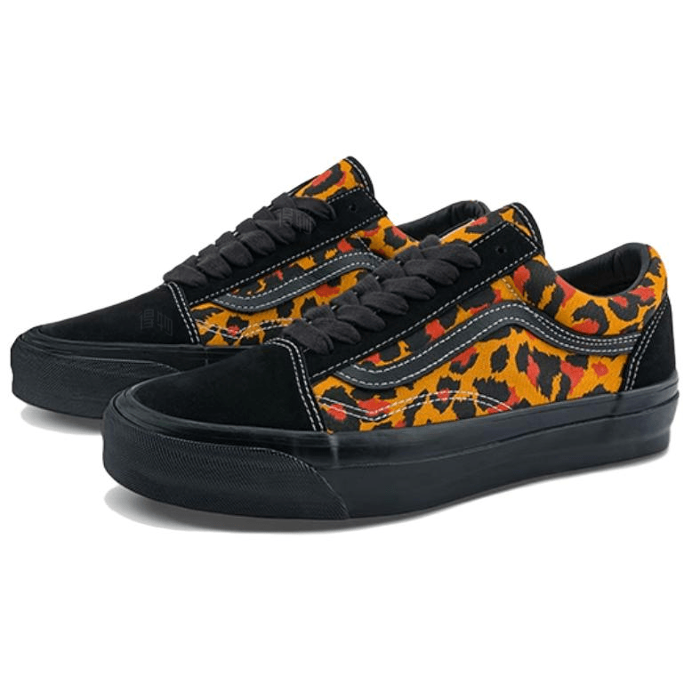 Vans Premium LX Old Skool Black Orange — фото 8