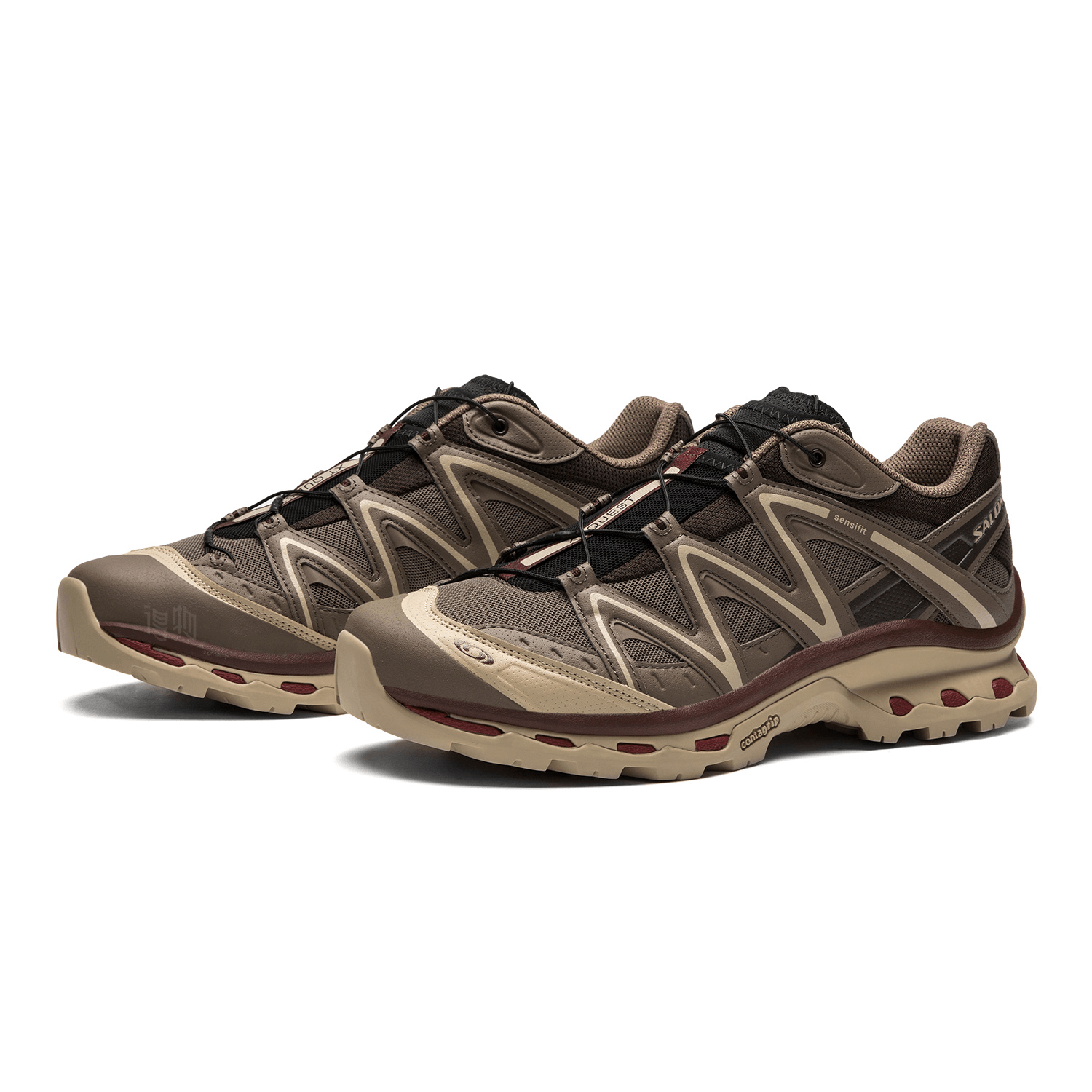 Salomon XT-Quest Brown Yellow — фото 5