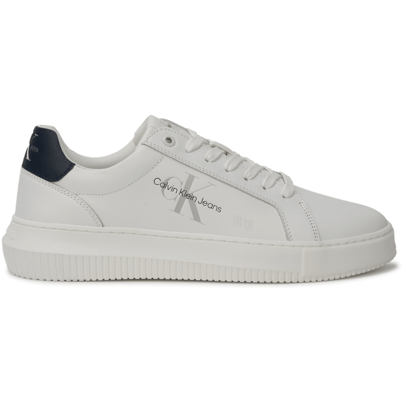 Calvin Klein Jeans Retro Low-Top Sneakers Blue White — фото 5