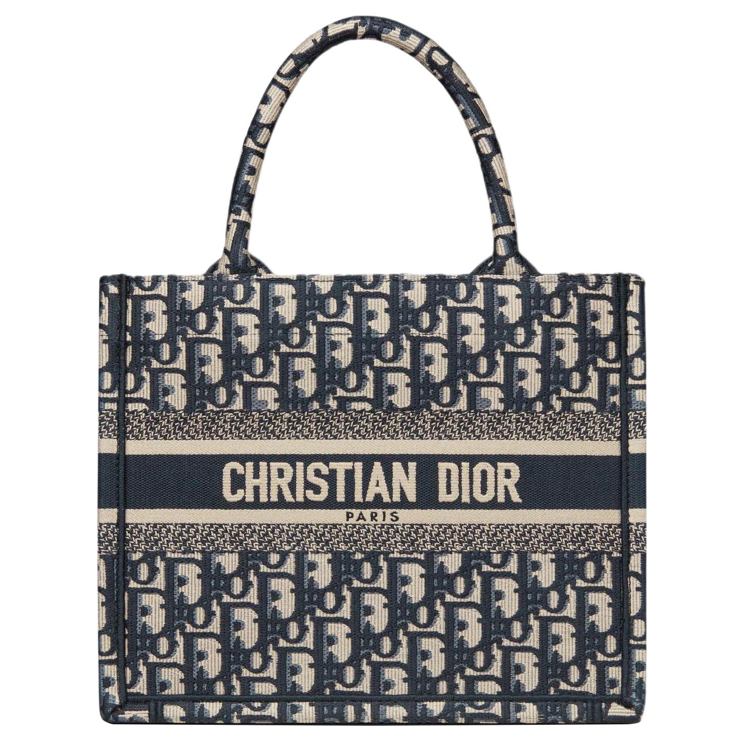 Сумки Dior Book Tote Denim Blue