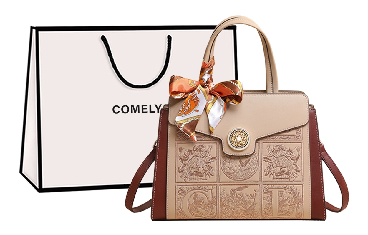 Comely Elegant Embroidered Tote Bag — фото 1