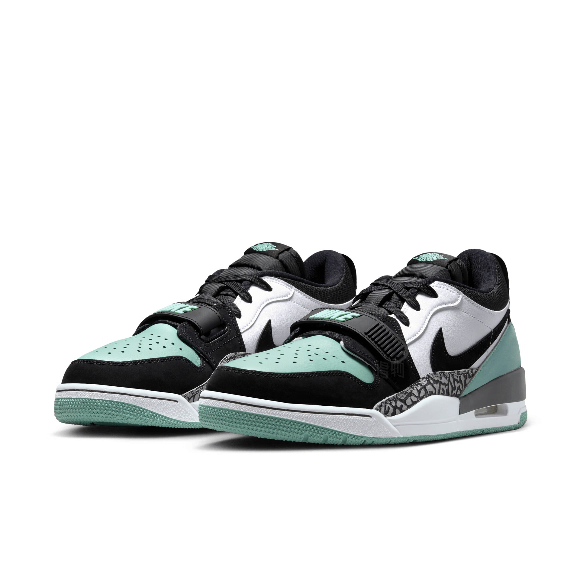 Jordan Legacy 312 Low White Black Green — фото 8