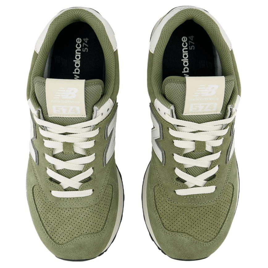 New Balance 574 Green Beige — фото 7