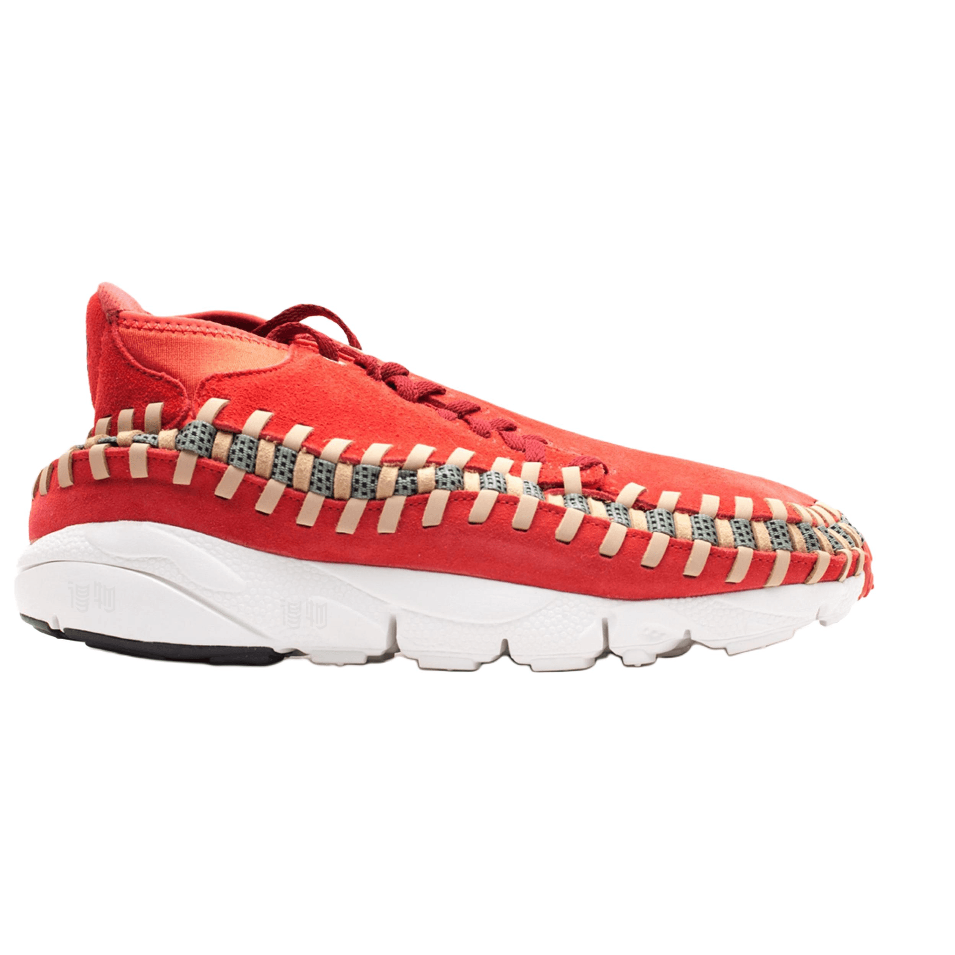 Nike Footscape Woven Chukka Knit Red — фото 4