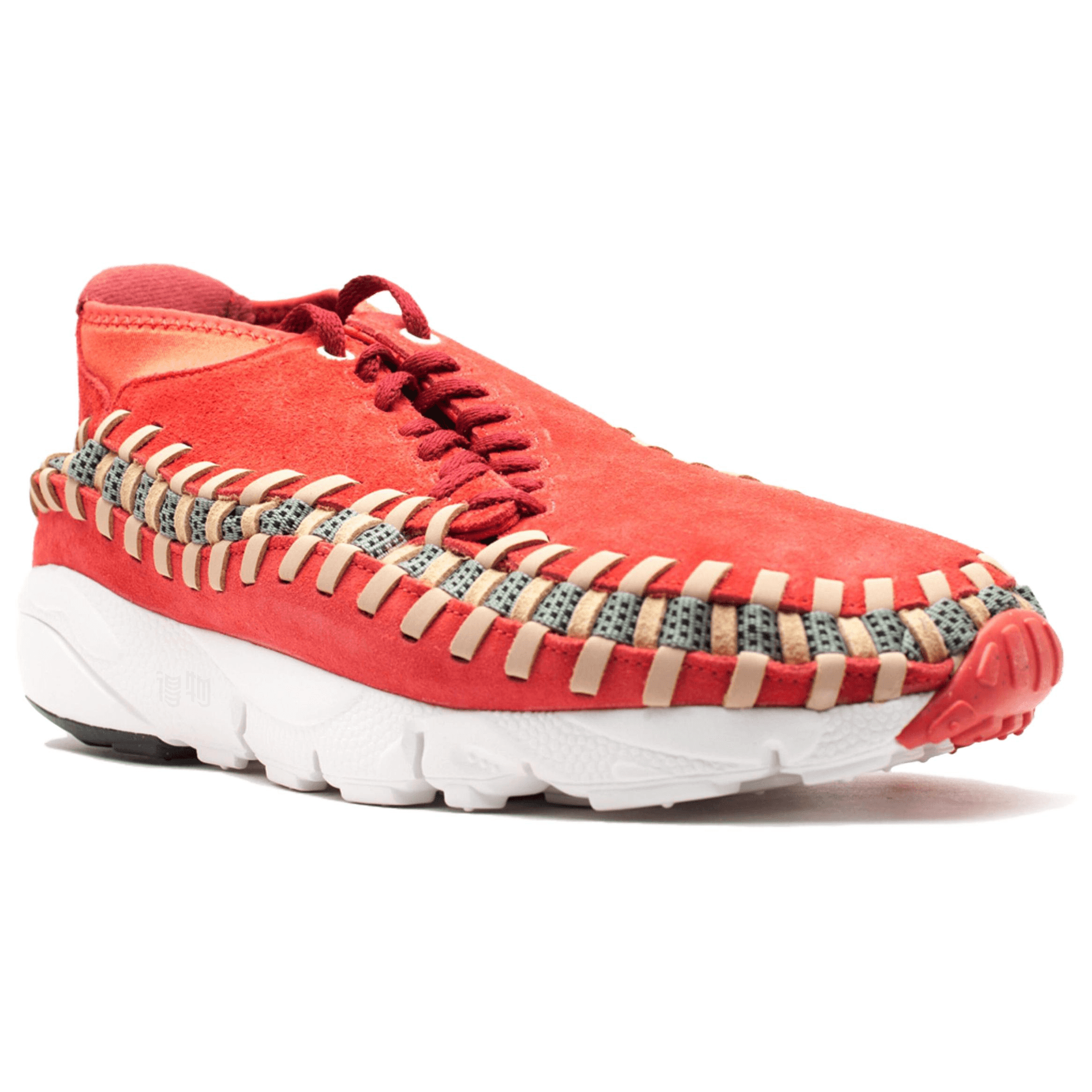 Nike Footscape Woven Chukka Knit Red — фото 5