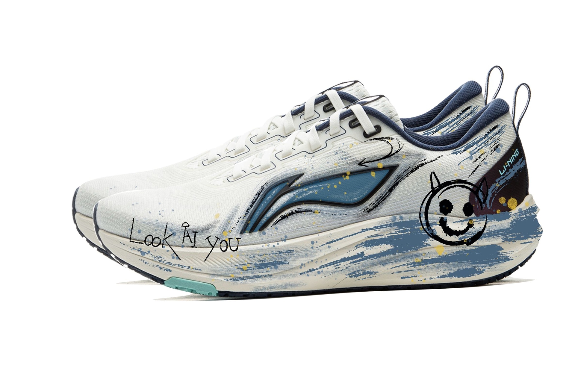 Li-Ning LiNing Chitu 8 Blue White — фото 8