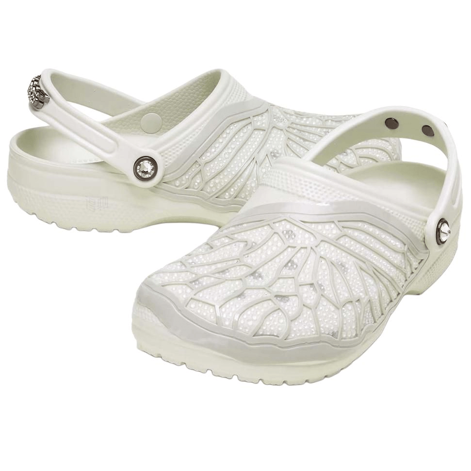 Crocs Swarovski x Crocs Classic Clog White — фото 6