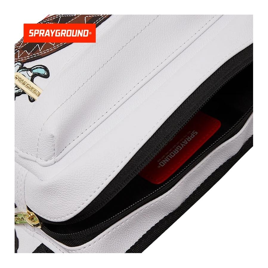 Sprayground White PVC Waist Bag — фото 2