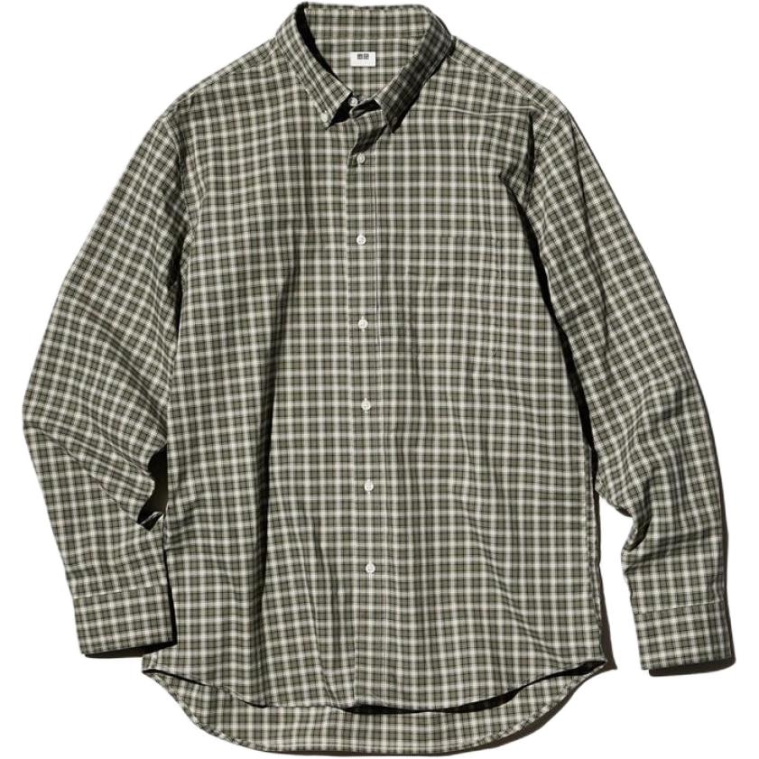 UNIQLO/优衣库 UNIQLO Cotton Long Sleeve Shirt
