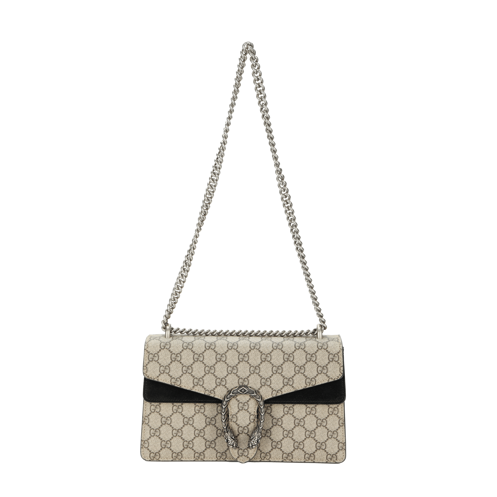 GUCCI/古驰 Gucci Dionysus Small Shoulder Bag Ebony Black