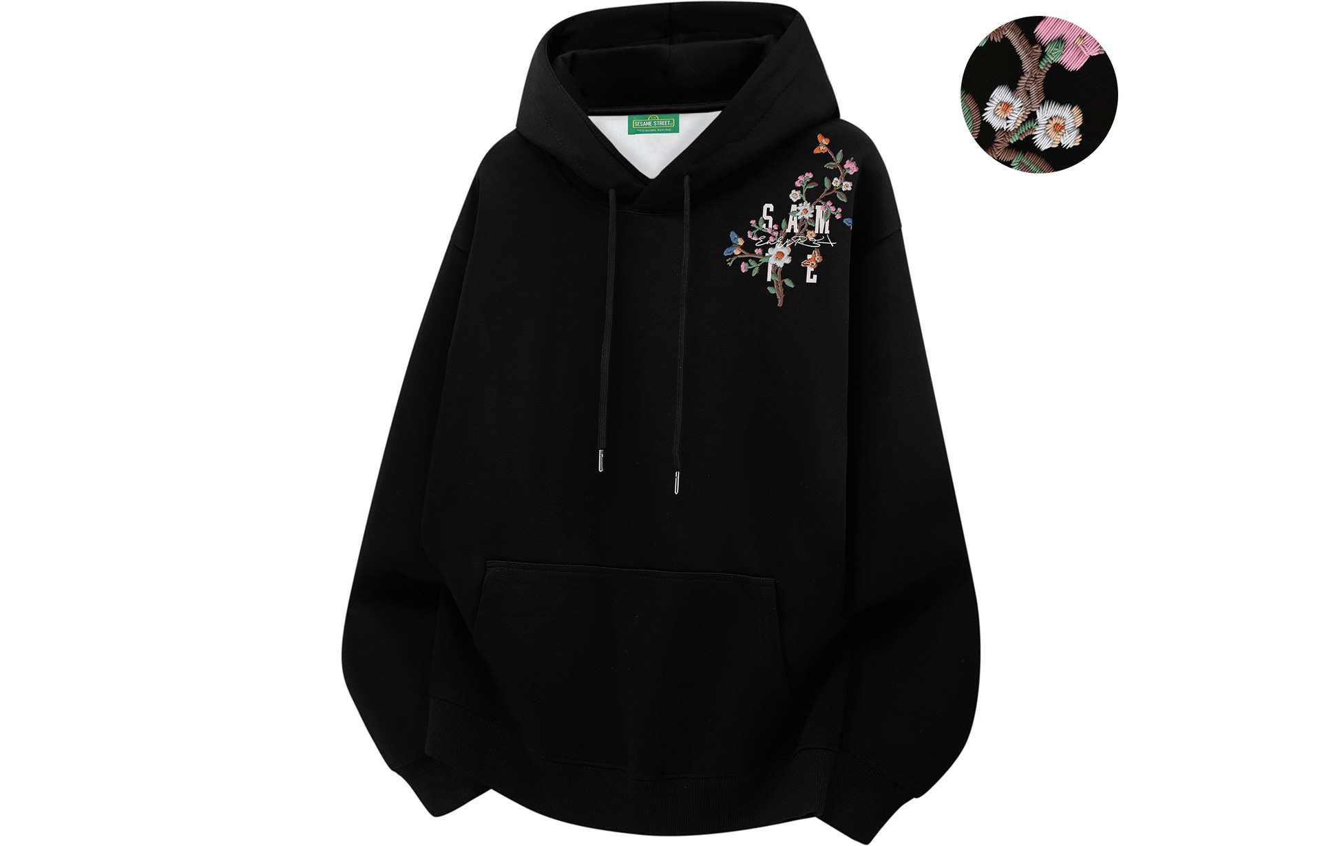 Sesame Street Floral Logo Hoodie — фото 3