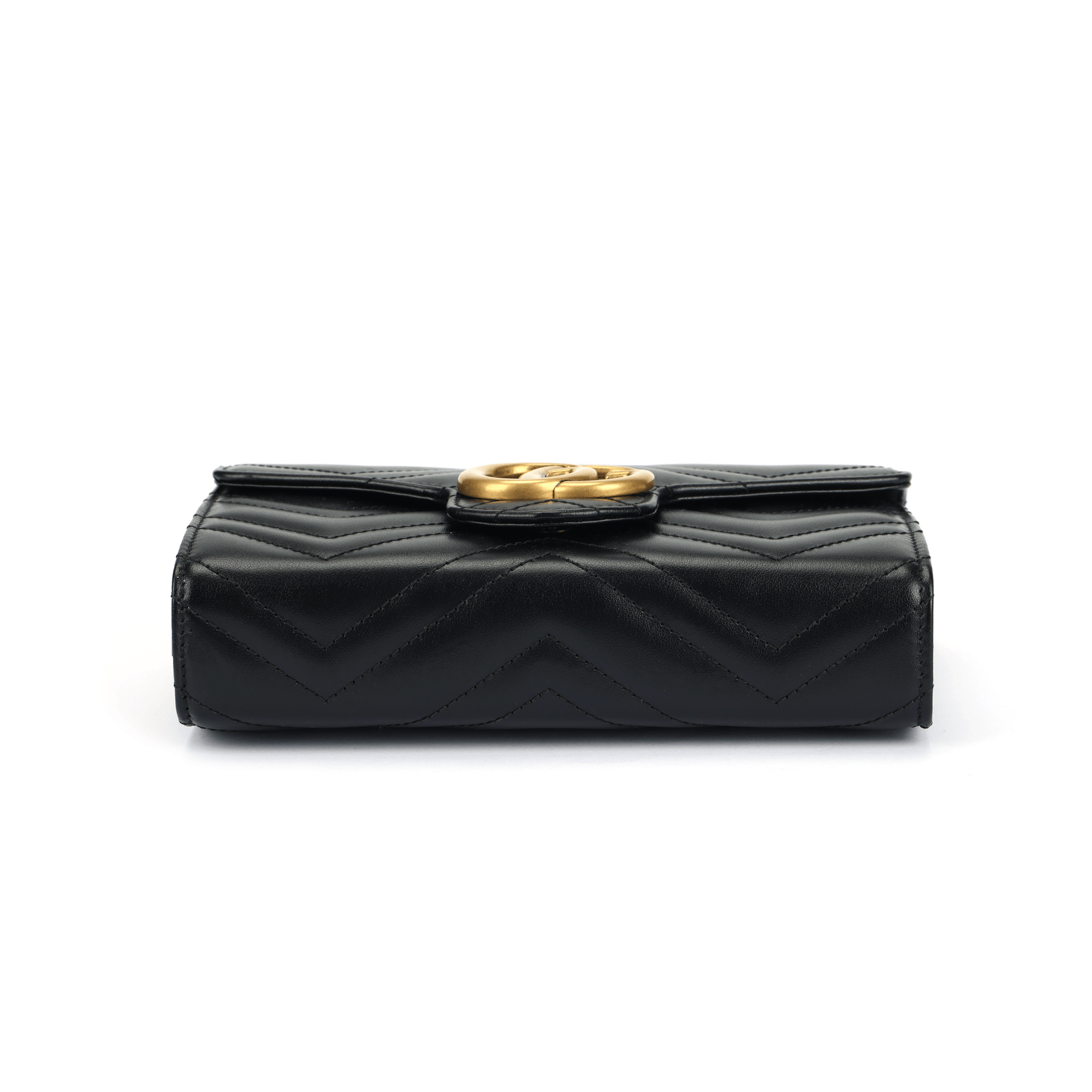 Gucci GG Marmont Mini Envelope Bag Black — фото 3