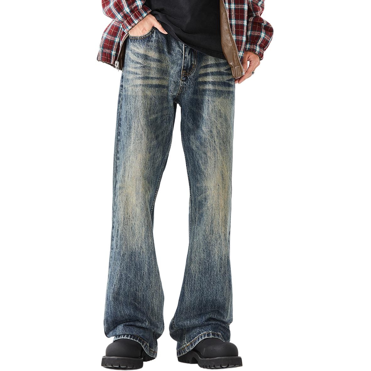 ALL IN Straight Leg Jeans Retro Blue