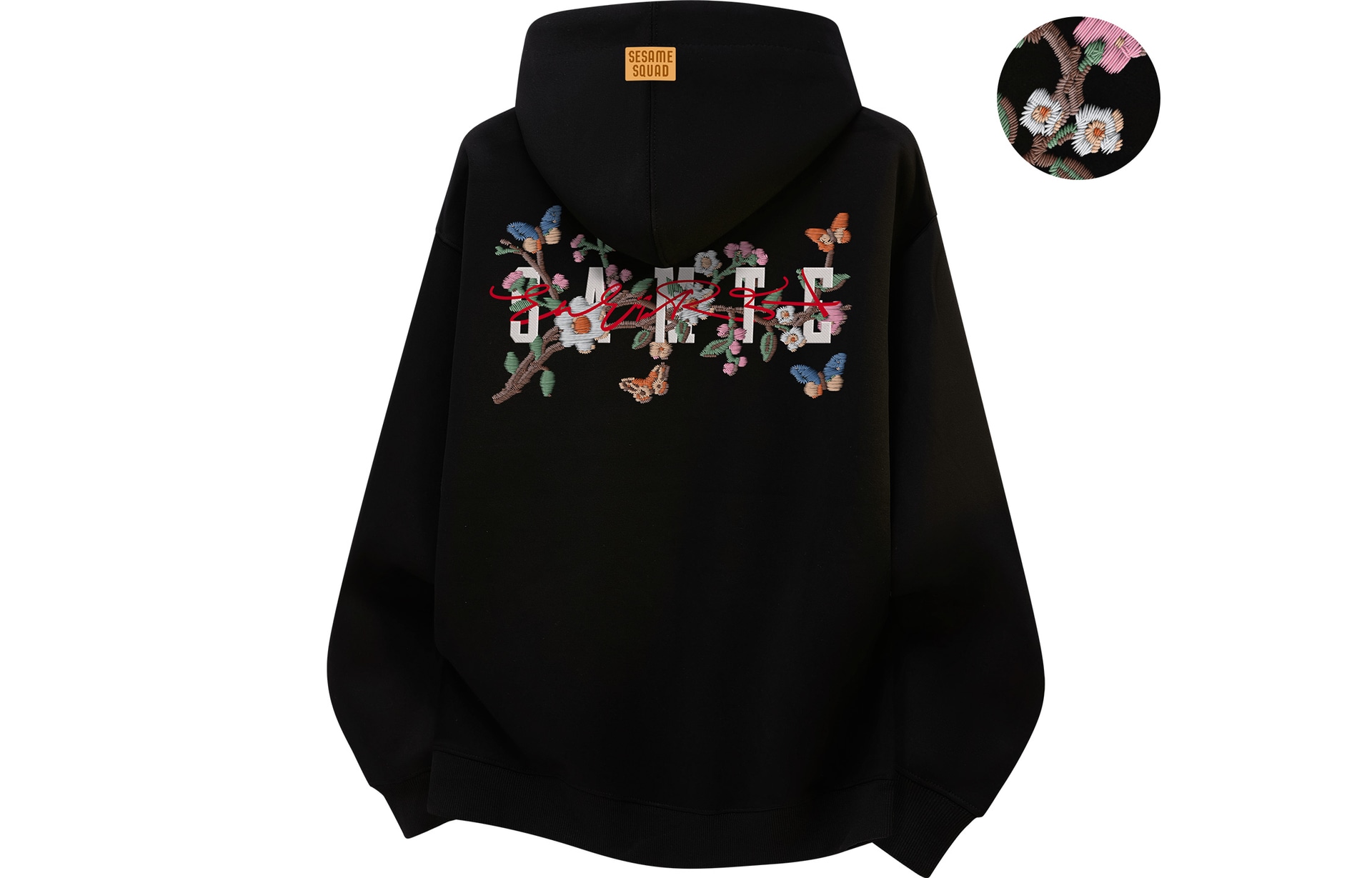Sesame Street Floral Logo Hoodie — фото 2