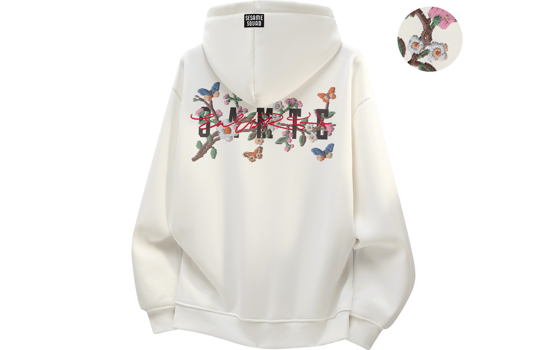 Sesame Street Floral Logo Hoodie — фото 8