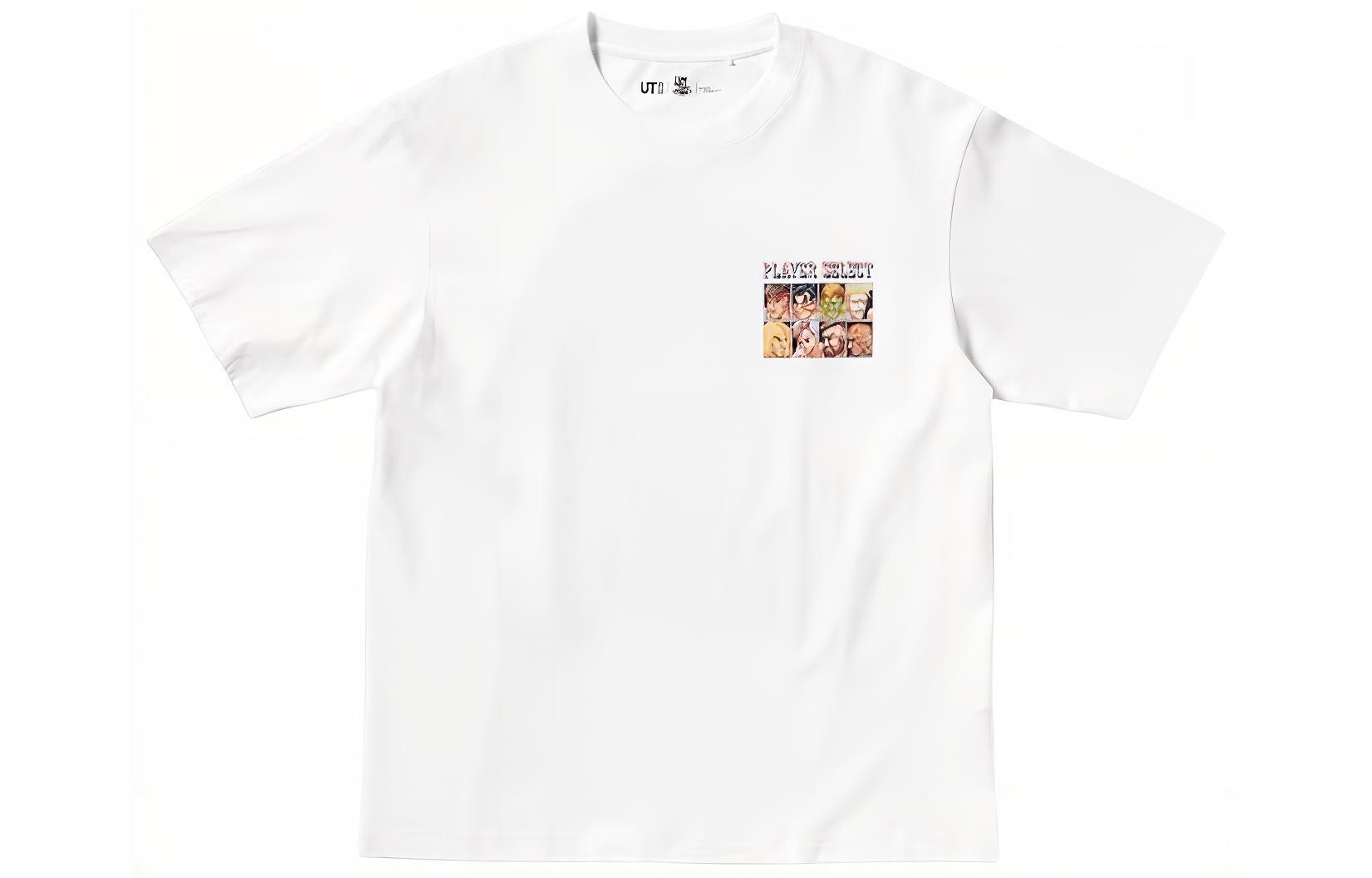 UNIQLO/优衣库 UNIQLO x Kosuke Kawamura x Capcom SS24 T-Shirt White